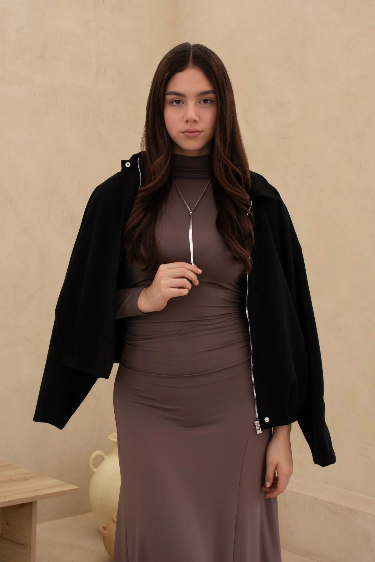 Vestido Brissa - Plata