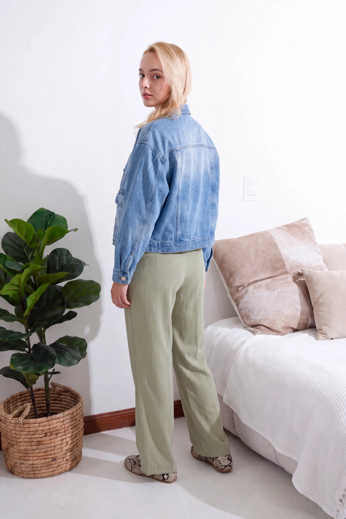Cazadora Brunela - Light Blue