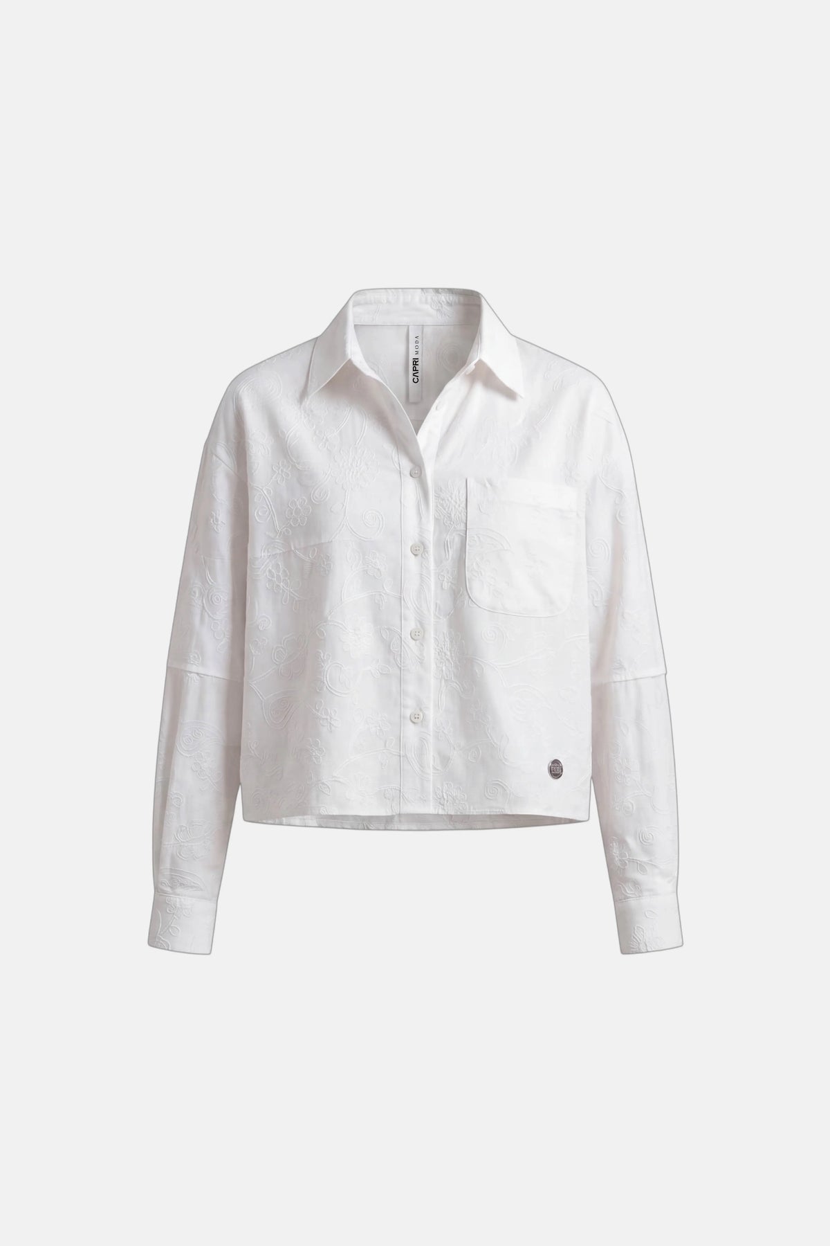 Camisa Martina Broderie - Perla