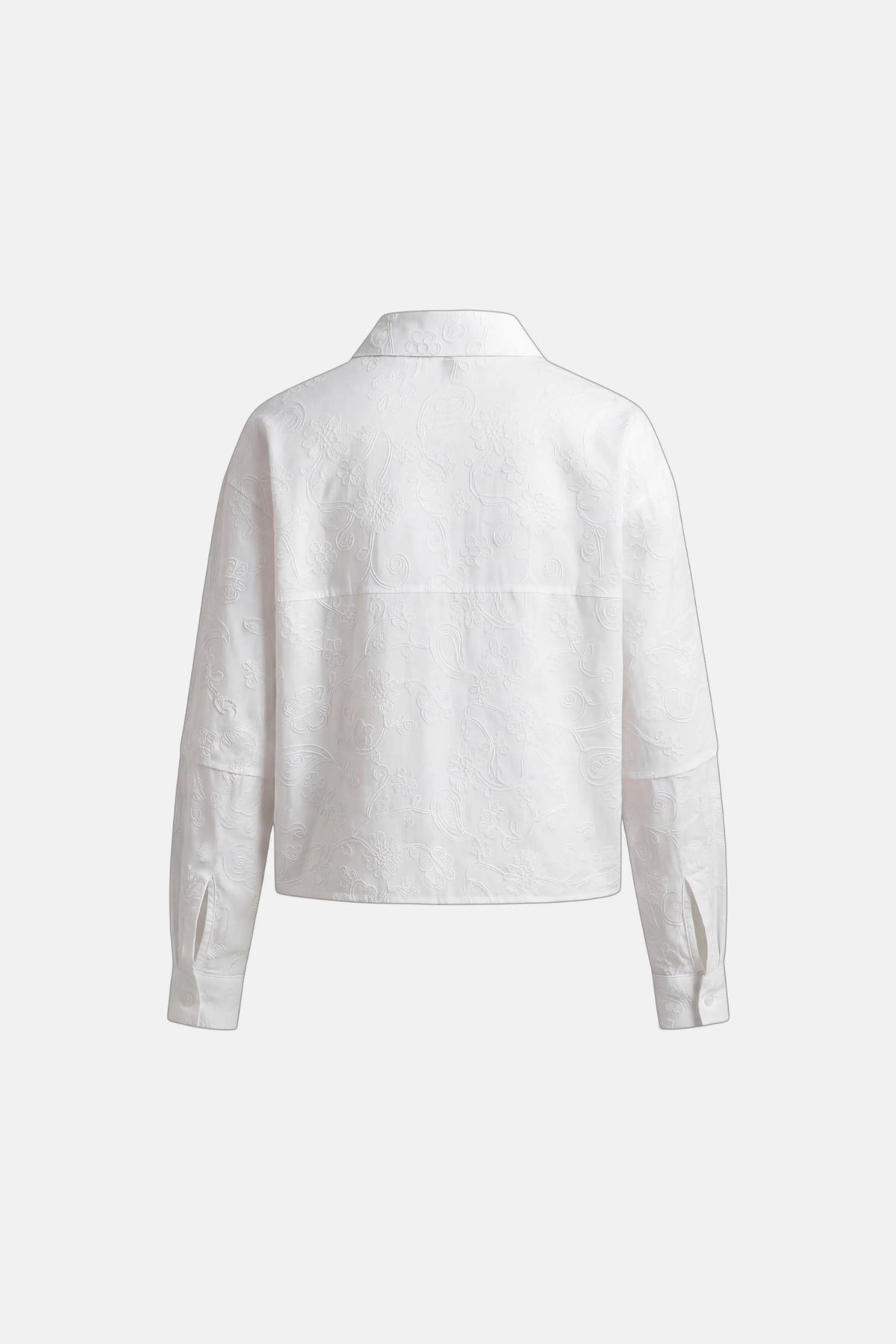 Camisa Martina Broderie - Perla