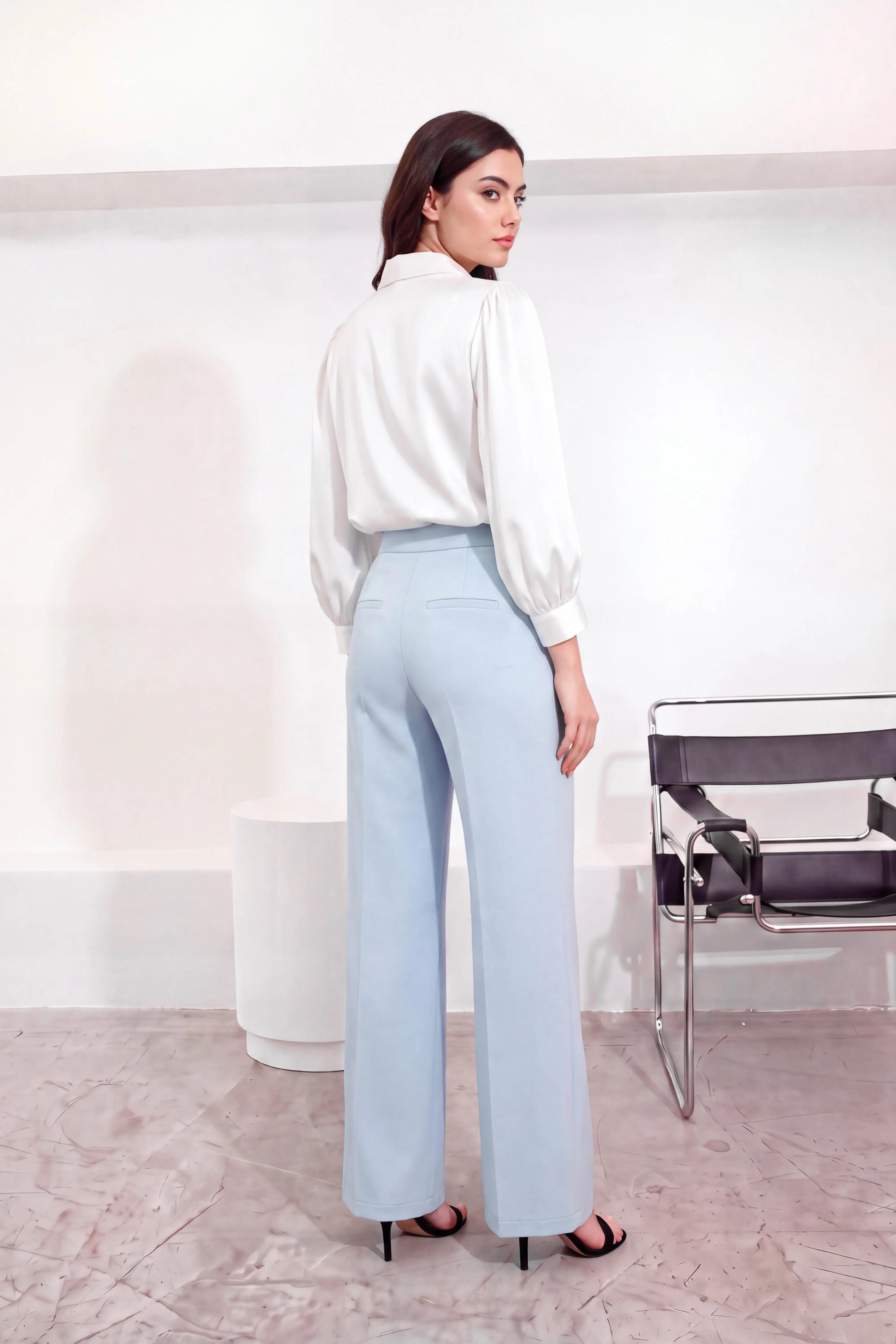 Pantalón Margot - Celeste