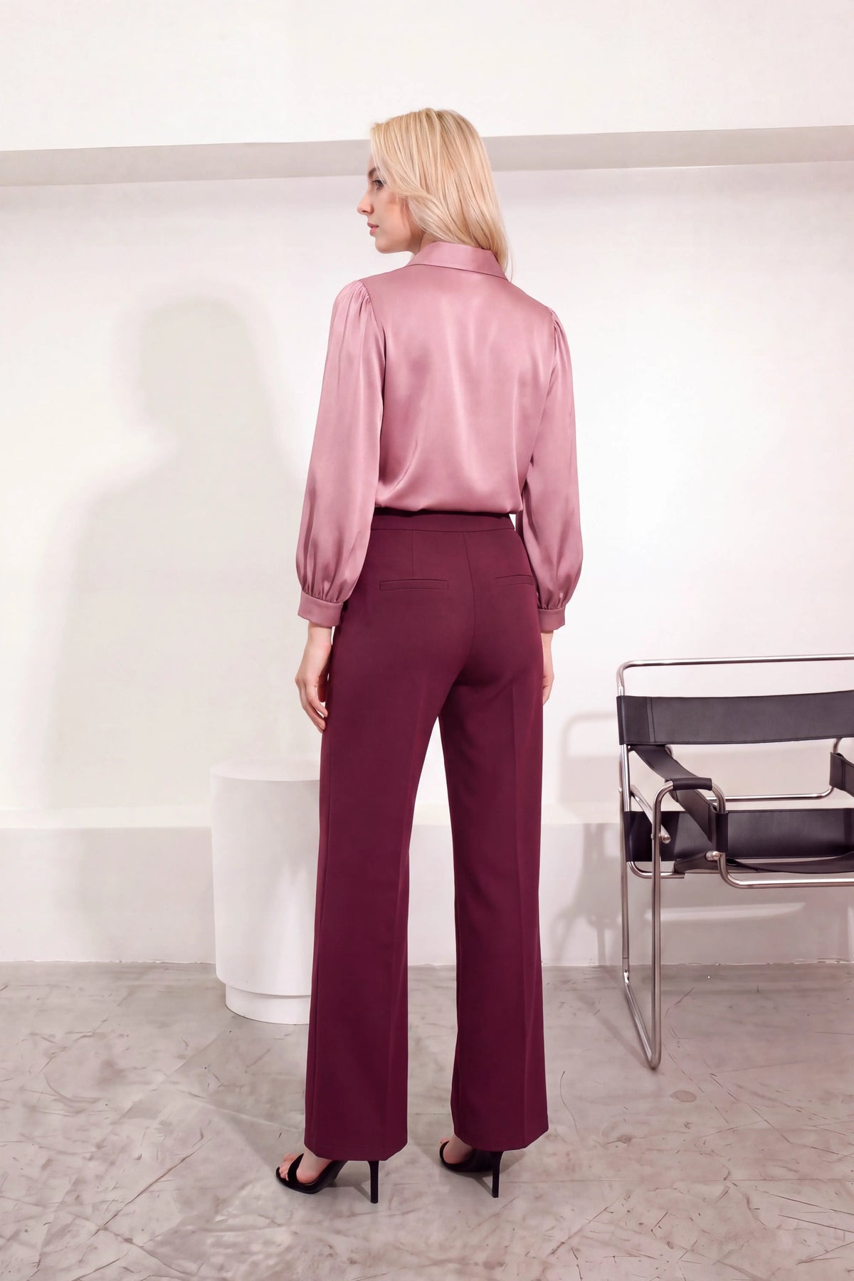 Pantalón Margot - Guinda
