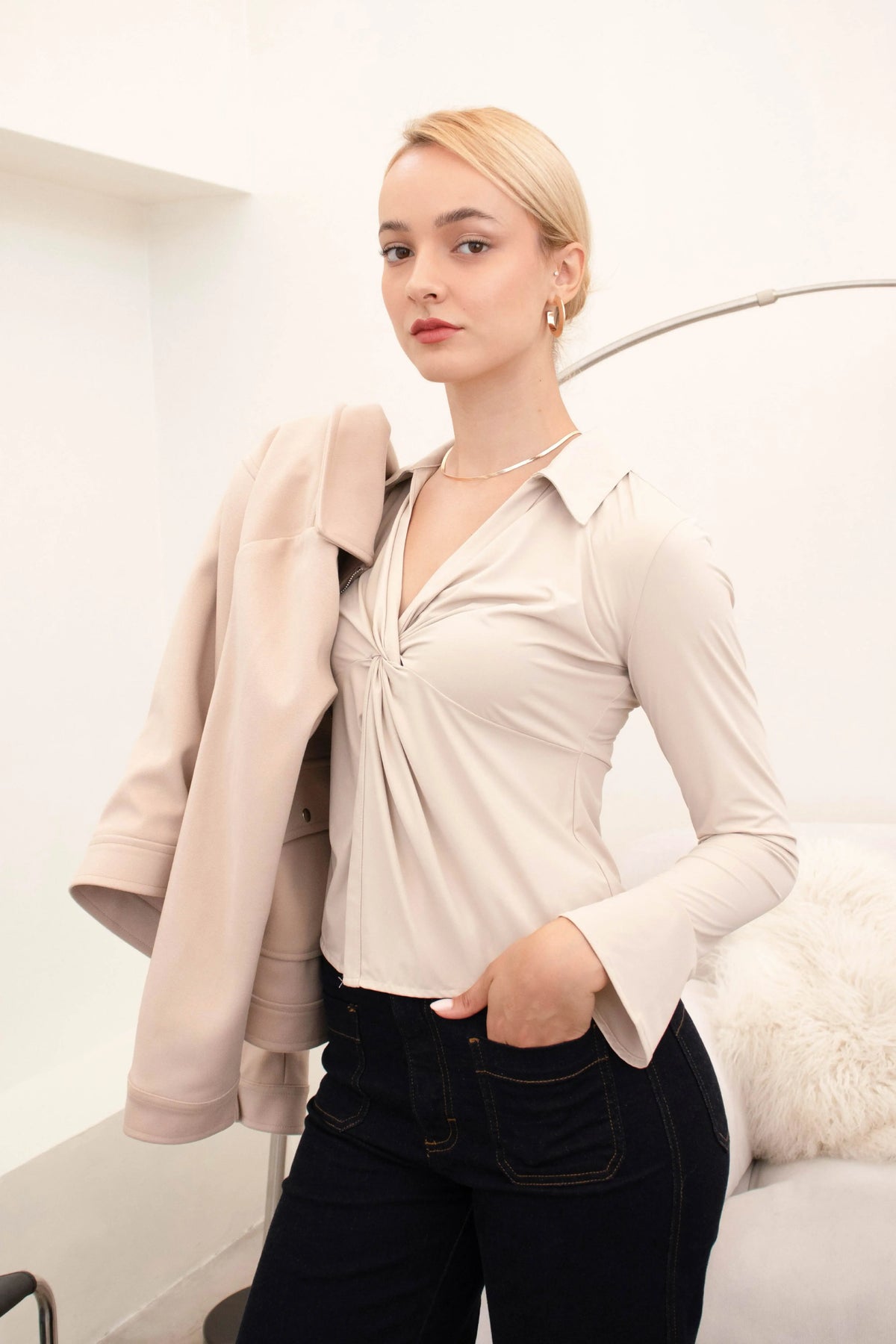 Top Abby - Beige