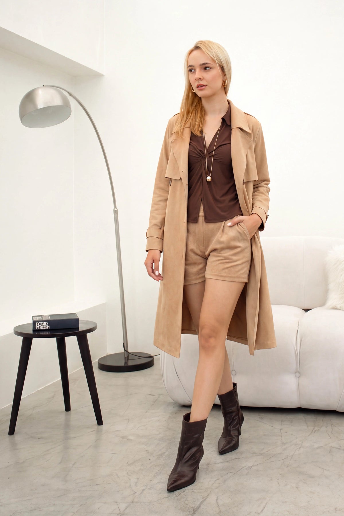 Gabardina Victoria - Camell