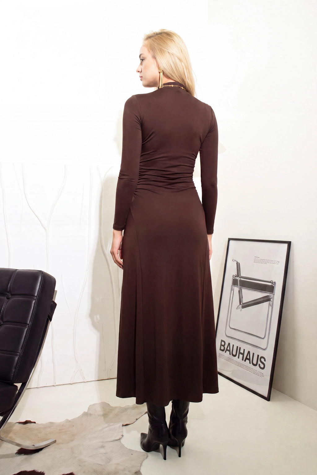 Vestido Brissa - Marrón