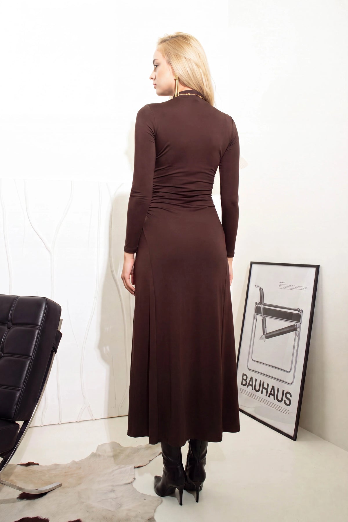 Vestido Brissa - Marrón